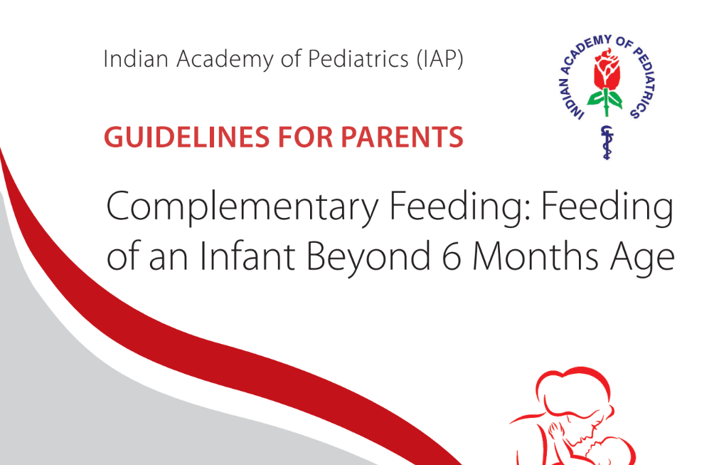 IAP parental guideline complementary feeding